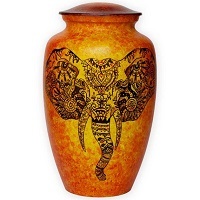 Unique Elephant Design Cremation Urn
