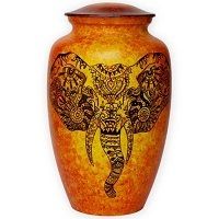 Unique Elephant Design Cremation Urn