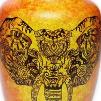 Unique Elephant Design Cremation Urn