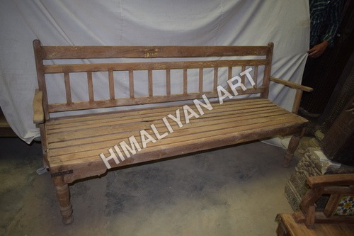 Wooden Bench - Solid Wood, 189x92 cm | Aesthetic Design, Impeccable Finish, High Weight Capacity, Termite Resistant
