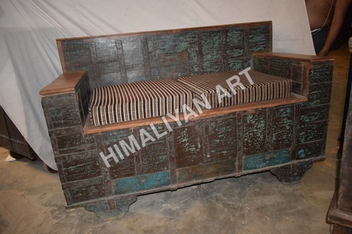 Crafted Wooden Benches