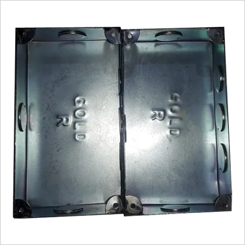 Meter Box - Galvanized Steel with Galvanized Plated Finish | Corrosion Resistant, Robust Design, Defect-Free Quality