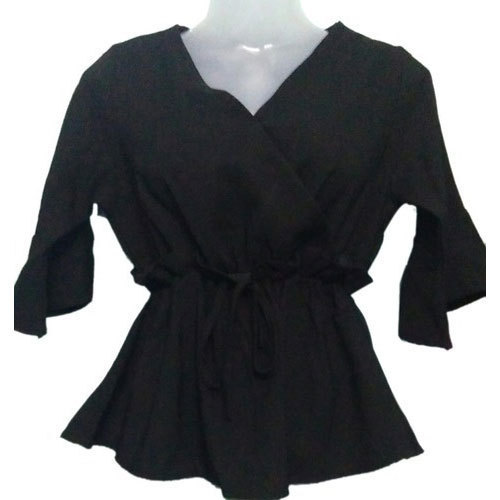 Ladies Black Designer Top