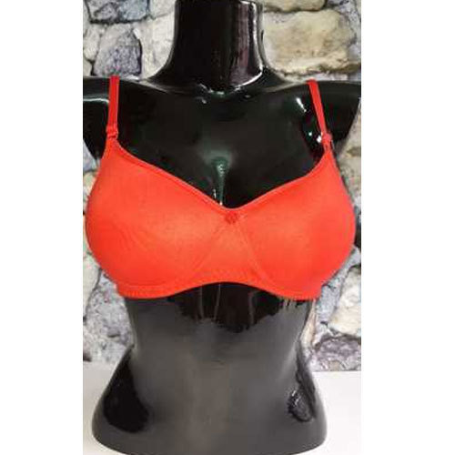 Ladies Lycra Cotton Strap Bra