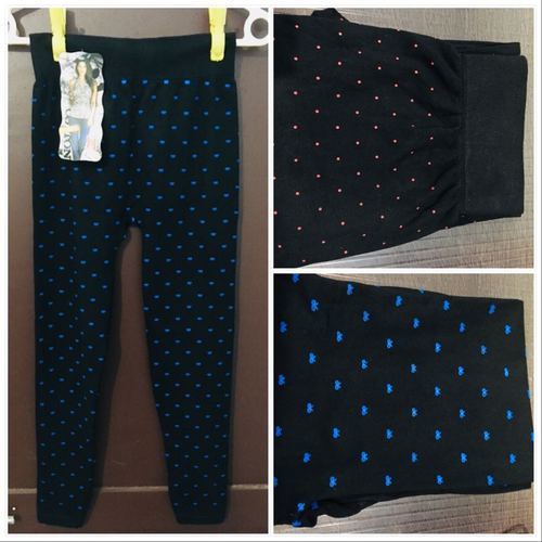 Ladies Dot Print Tummy Tucker Jegging