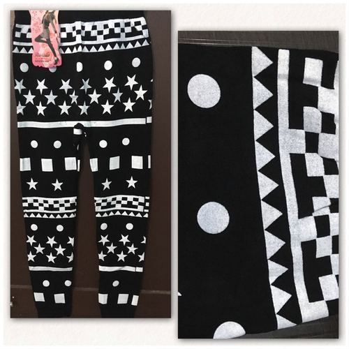 Ladies Printed Cotton Lycra Jegging