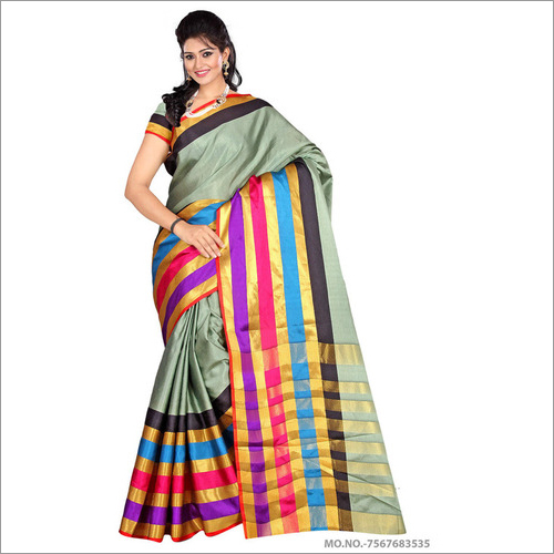Cotton Silk Saree