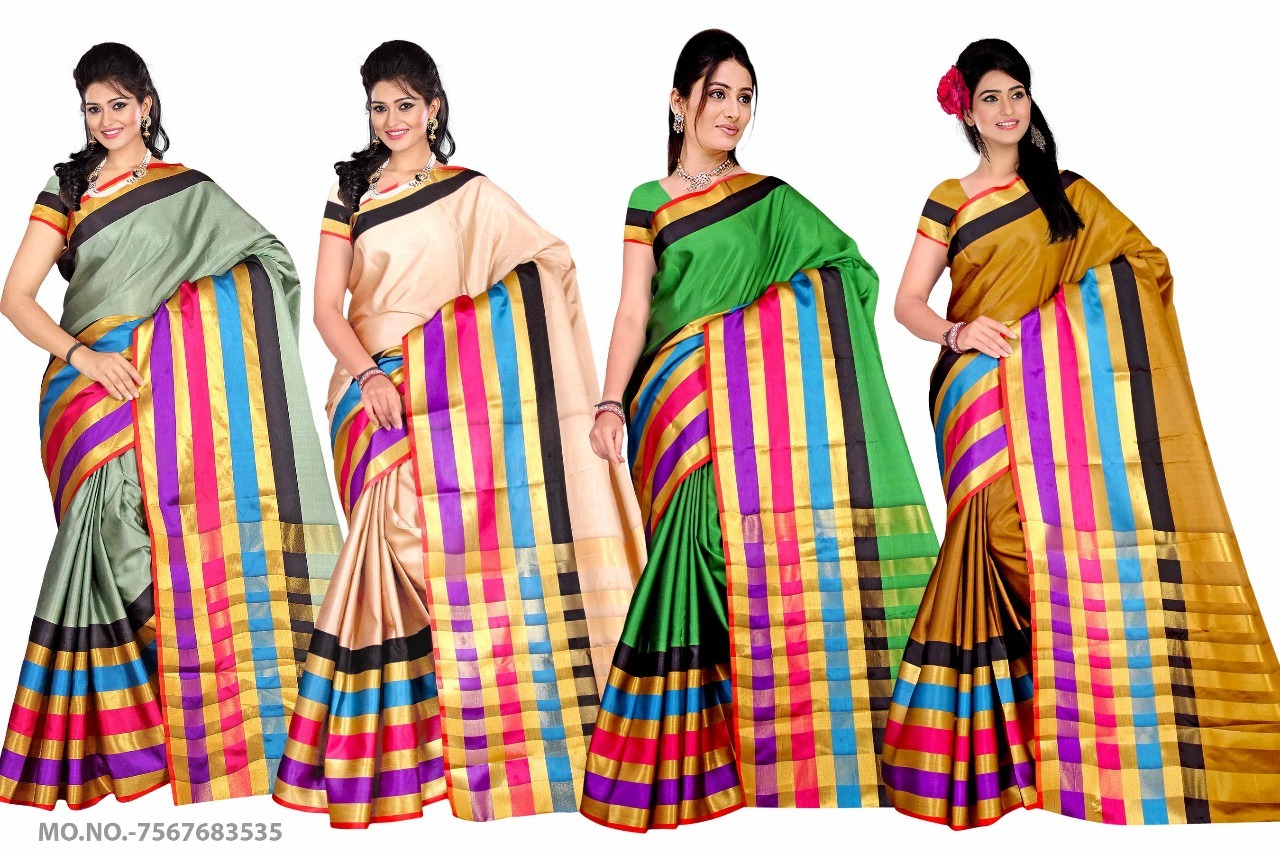 Cotton Silk Saree