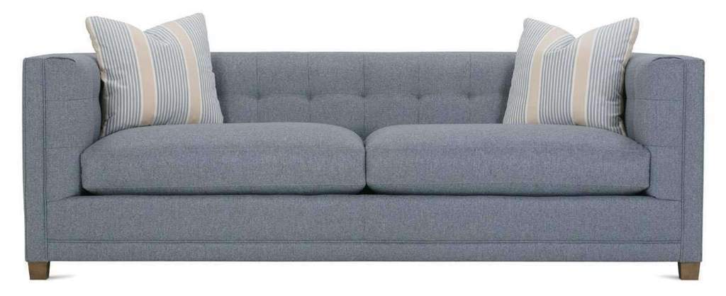Tufted Back Fabric Sofa