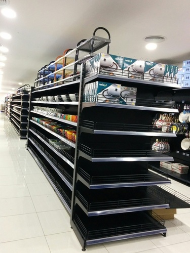 High Steel End Cap Racks