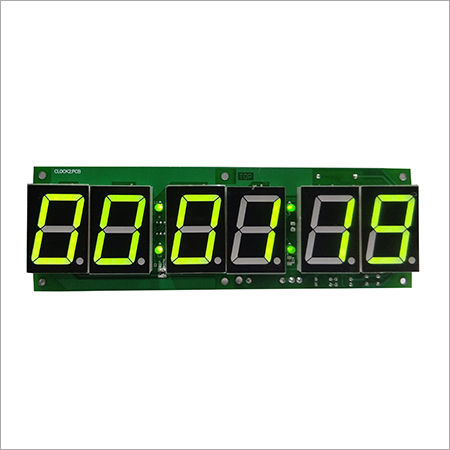 Digital Clock Card