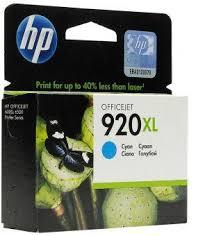 HP 920XL CYAN INK CATRIDGE (CD972C)
