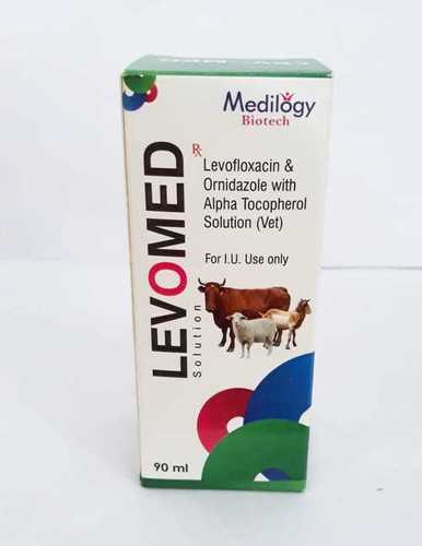 Levofloxacin & Ornidazole with alpha Tocopherol Solution