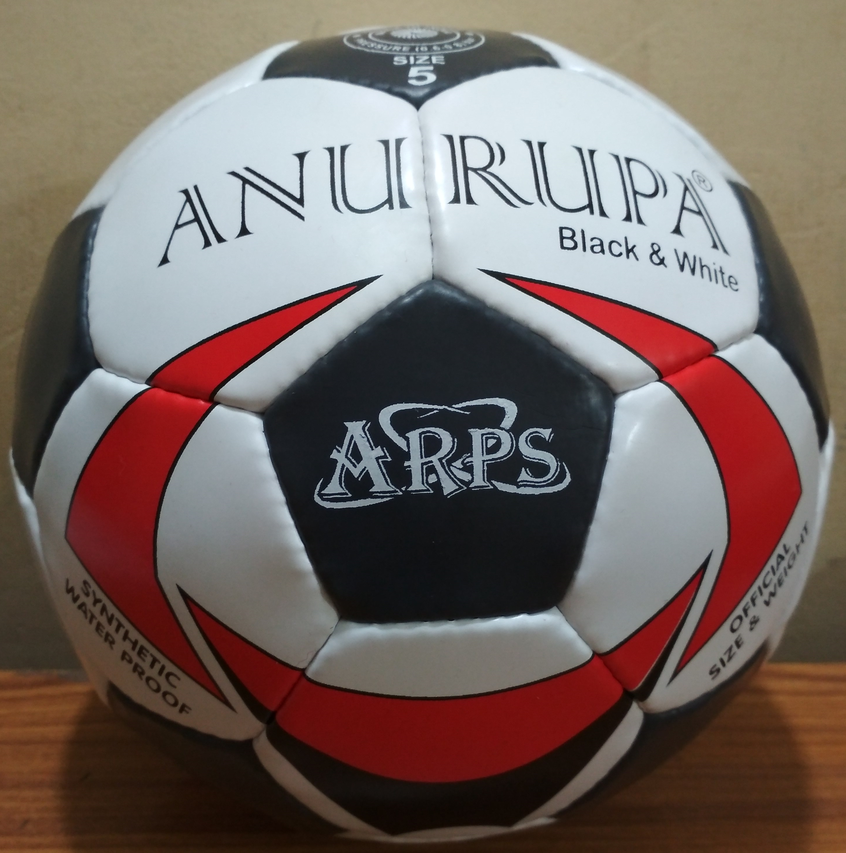 Football Anurupa Black and White