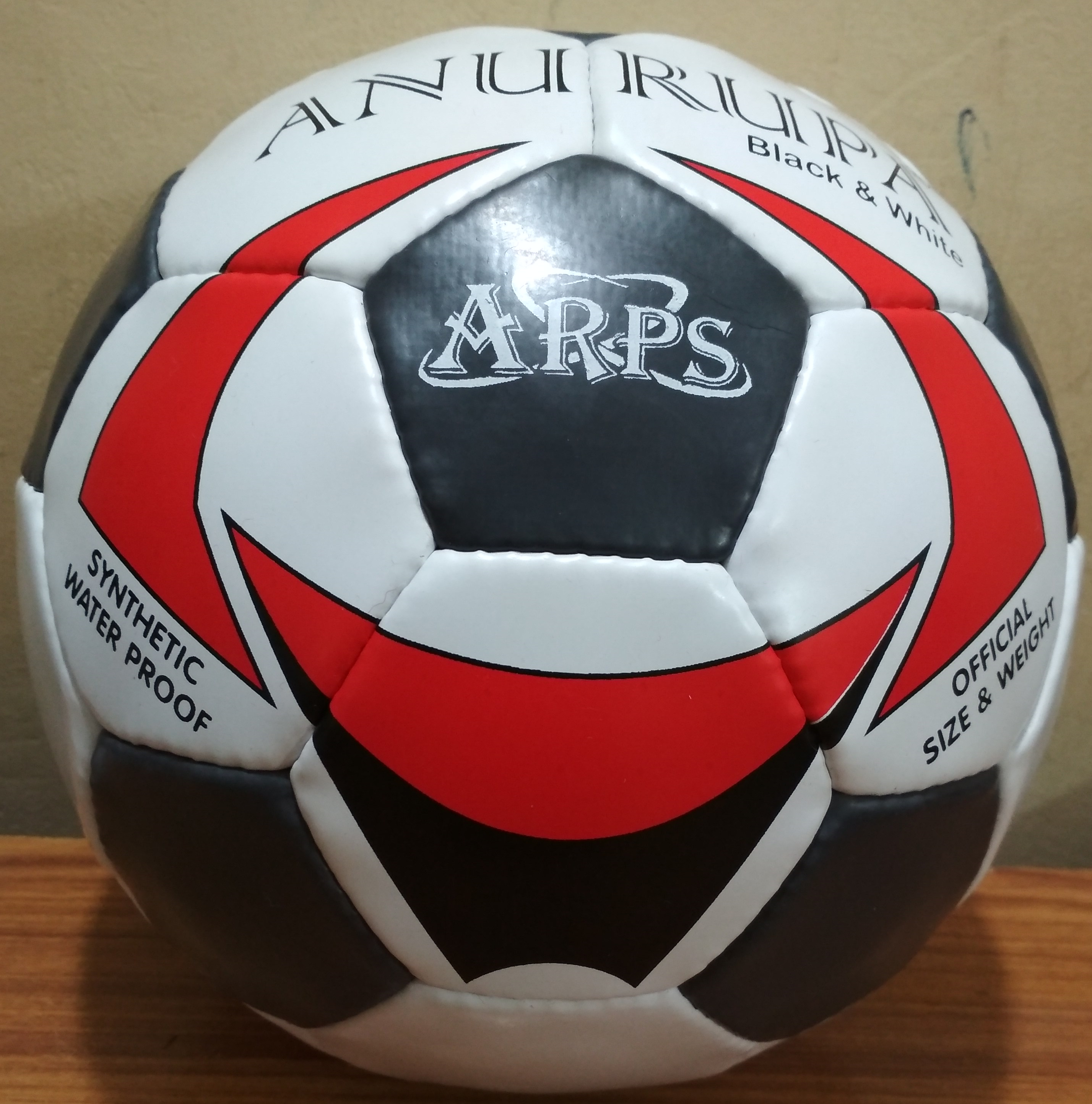 Football Anurupa Black and White