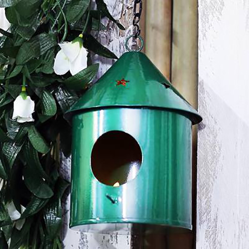 Multiple Color Metal Bird House