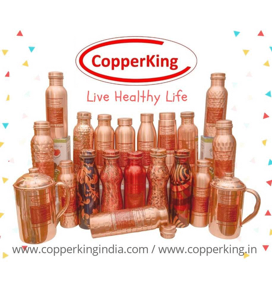 Miltan Shape Copper Water Bottle