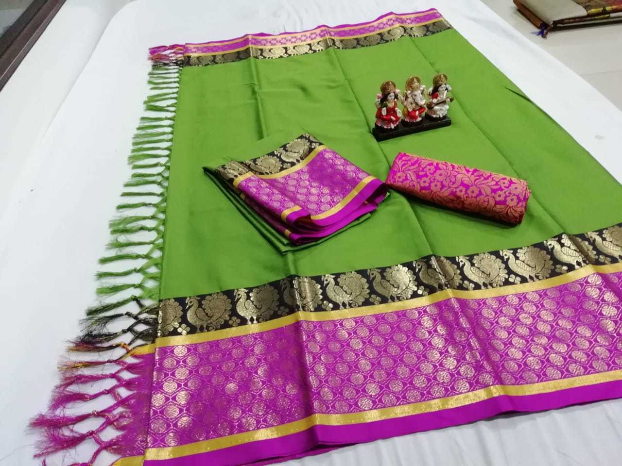 Soft Poly Silk jacquard Saree