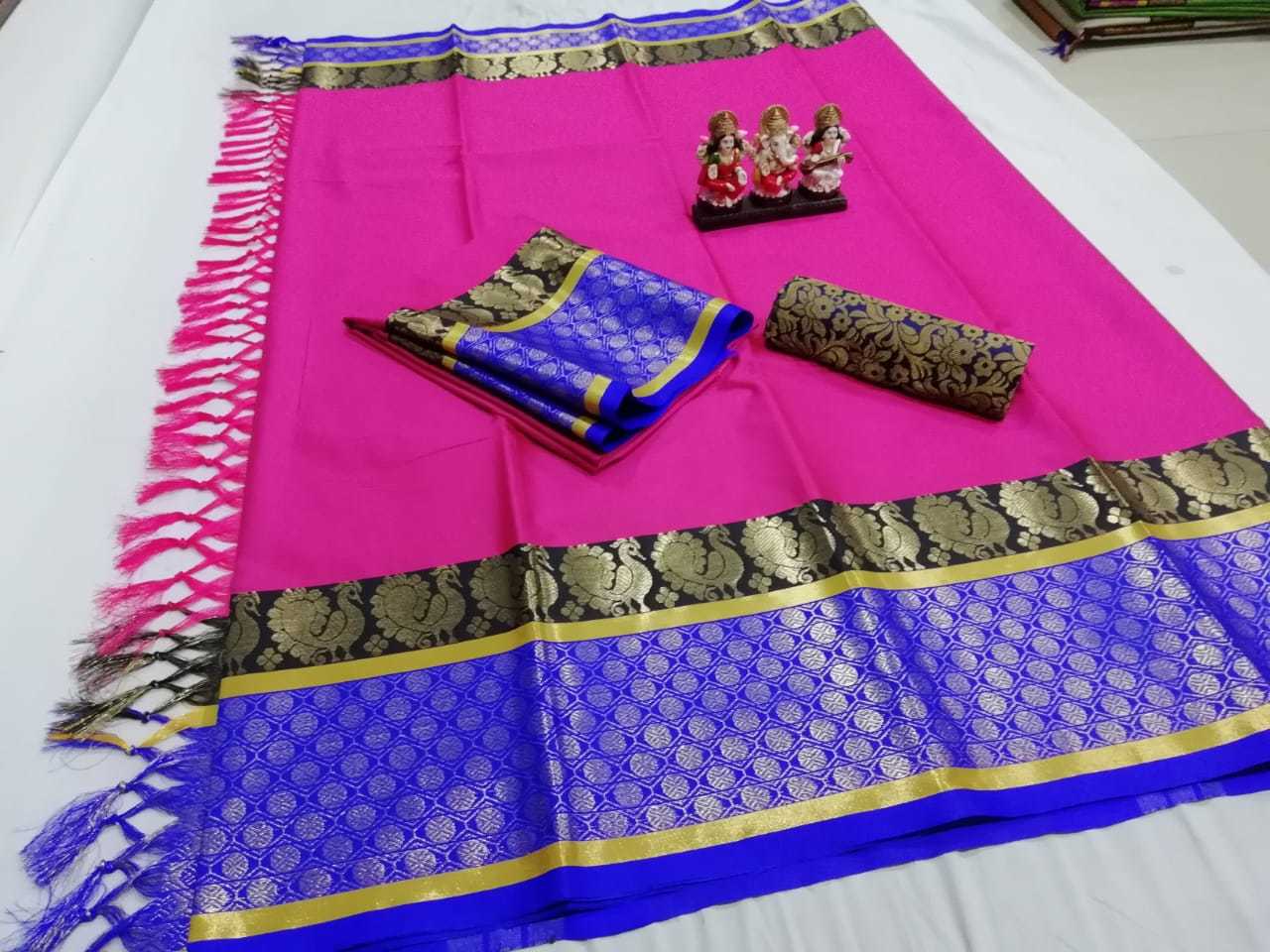 Soft Poly Silk jacquard Saree