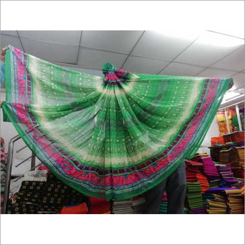 Fancy Geogette Printed Saree