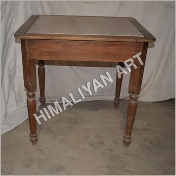Small Wooden Table Size: 77X71X77