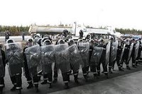riot control shields