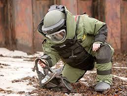bomb suit