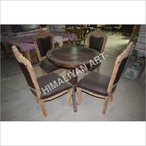 Wooden Table Size: 90X78X90