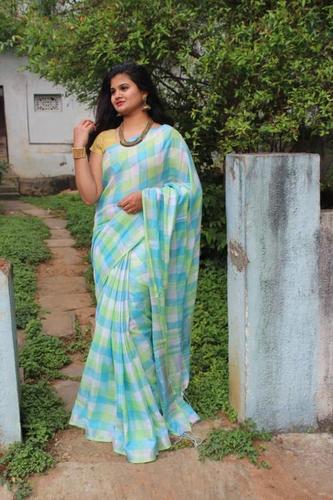 Linen Saree