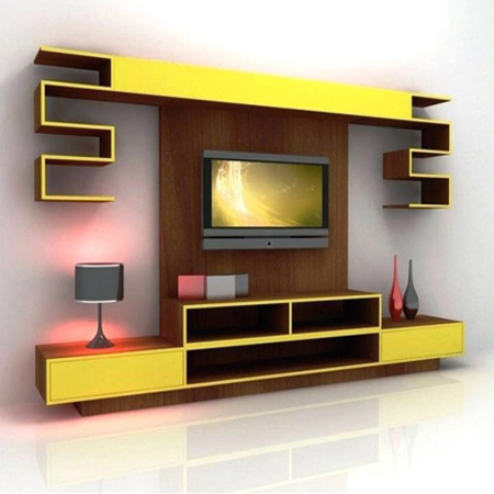 Wooden LCD Unit
