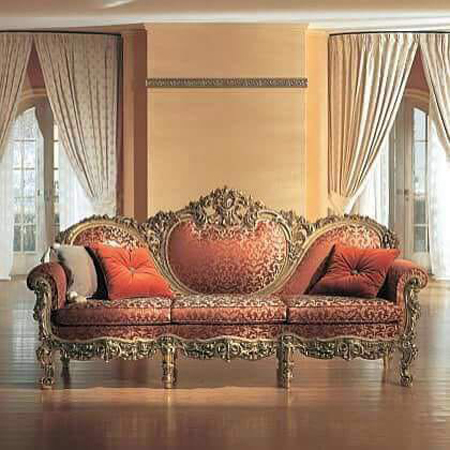 Wooden Carving Sofa