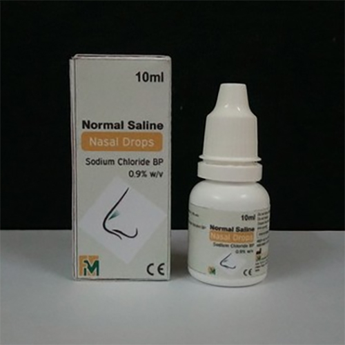 Normal saline discount nose drops