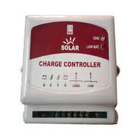 Charge Controller - Plastic, Compact Size | Solar Technology, Wall-mounted, Low Battery Indicator, Hassle Free Functionality, 1-year Warranty