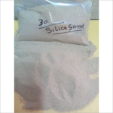 silica sand