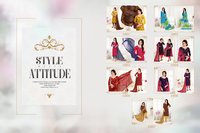 Cotton Slub Salwar Suit - 2.25 Mtr Top, 2.25 Mtr Indo Bottom, Silver Shiffon Dupatta | Mix Color, Printed Pattern, Short Sleeves, Custom Size, Ideal For Rainy Season