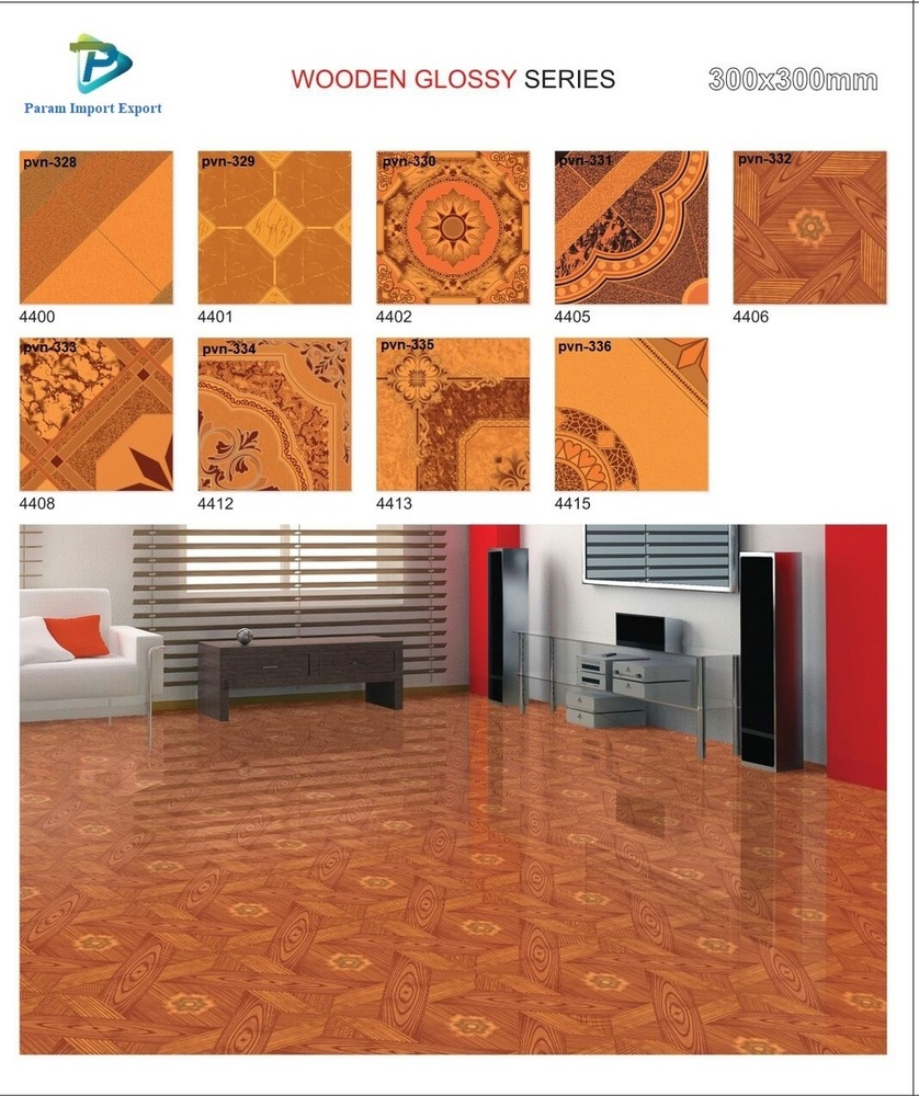 WOODEN GLOSSY TILES