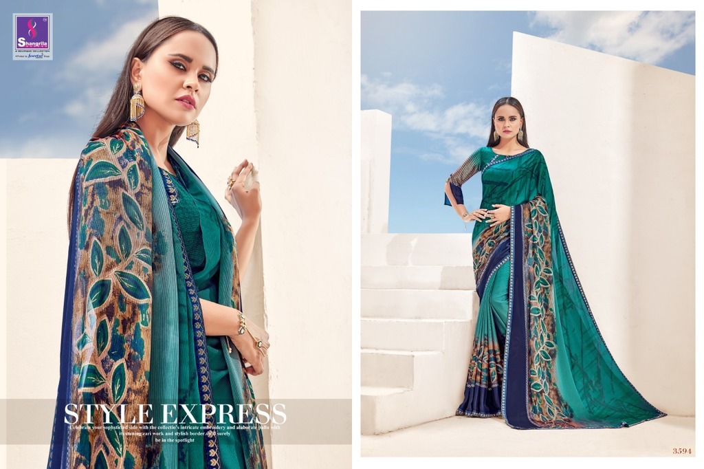 Printed Georgette Sarees
