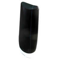 ब्लैक एचडीपीई प्लास्टिक शैम्पू बोतल