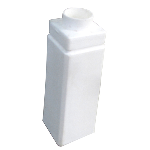White Hdpe Plastic Powder Bottle
