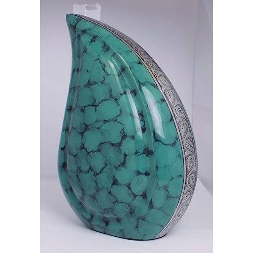 Tear Drop Aluminum Cremation Urn For Ashes