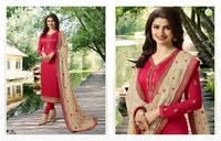 Silk Churidar Suit