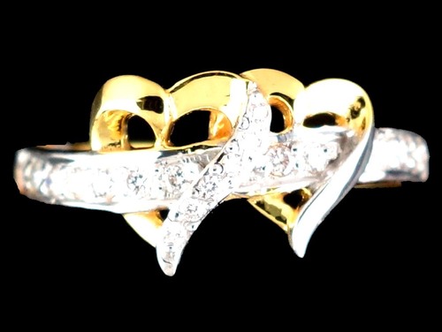 HEART SHAPES DIAMOND RING