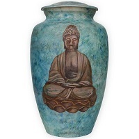 Beautiful Large Buddha Cremation Urn