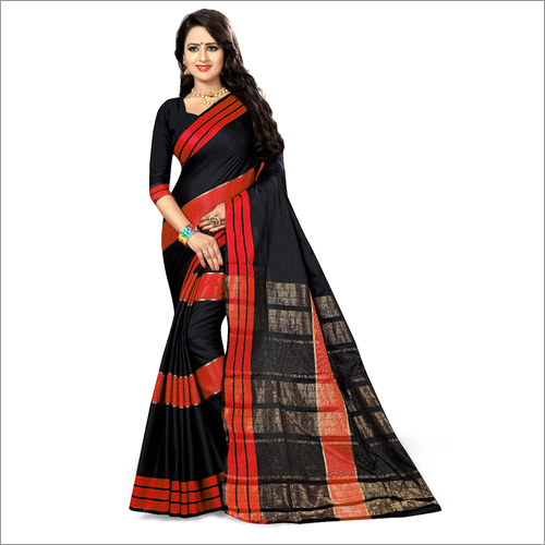 Printed Cotton Silk Saree