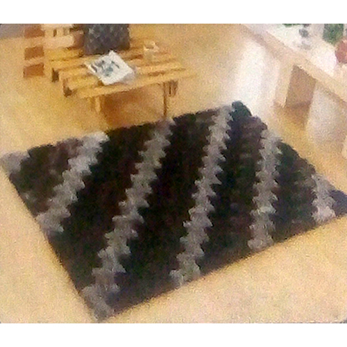 Black 3D Carpets