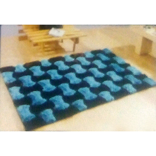 Blue 3D Carpets