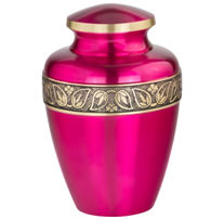 Sapphire Brass Cremation Urn