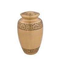 Sapphire Brass Cremation Urn