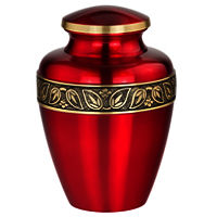 Sapphire Brass Cremation Urn