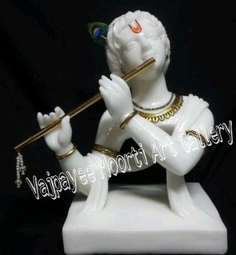 Marble Krishna Statue